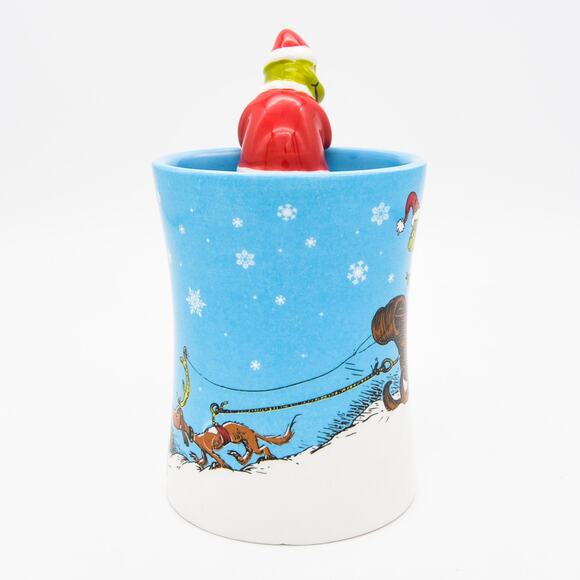 Grinchmas Christmas Figurine Mug, How The Grinch Stole Christmas 12oz Cup - Picture 8 of 10